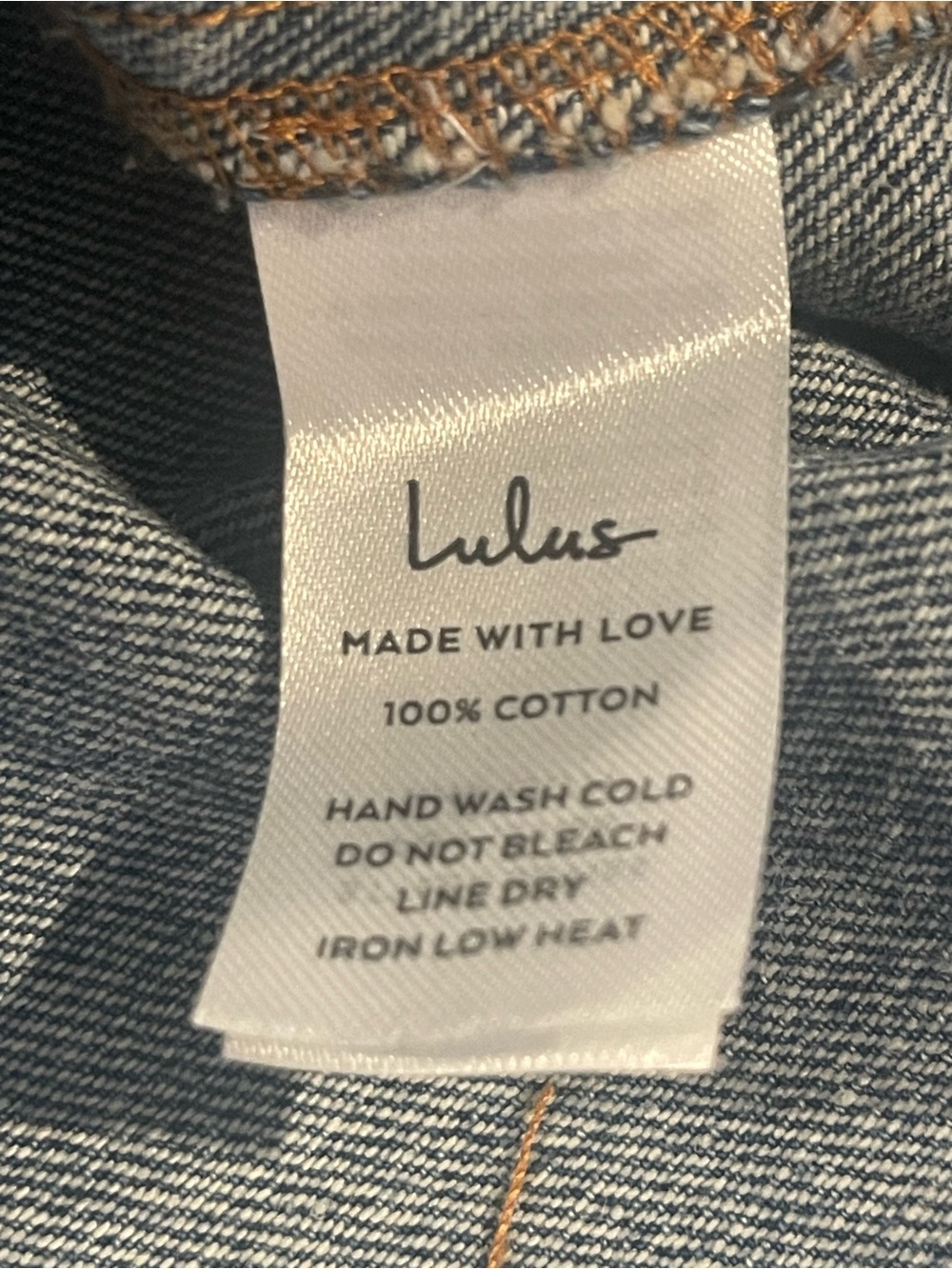NWT Lulus Medium Wash Denim Mini Dress, Button Front, Short Sleeves, Size Small - Picture 6 of 16